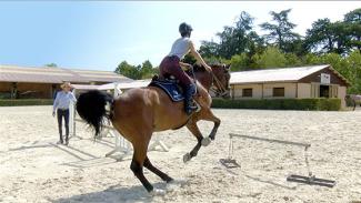 Solution pour les chevaux qui précipitent à l'abord des obstacles - Vidéo 2