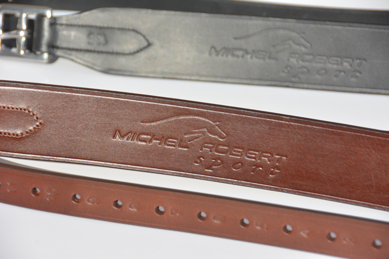 étrivières large Michel Robert - Disponibles en noir et marron