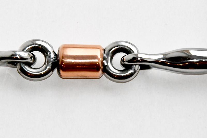 Mors à aiguilles double brisure - jouet cuivre