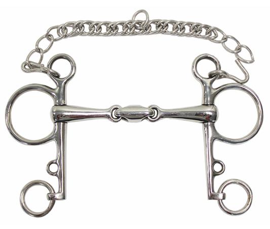 Mors pelham double brisure