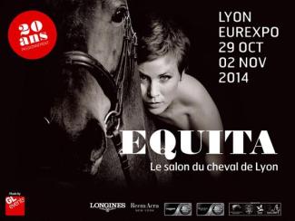Venez fêter le 20 ème anniversaire du Salon Equita'Lyon du 29 octobre au 2 novembre 2014