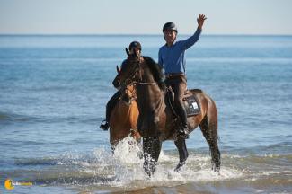 De retour du Mediterranean Equestrian Tour 2015