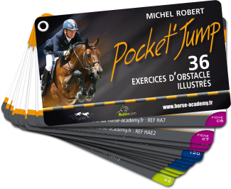 Découvrez Pocket'Jump, 36 exercices d'obstacles illustrés