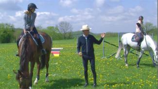 Contrôle mental du cavalier en parcours