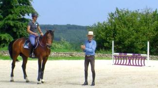 Travail sur un enchaînement d’obstacles