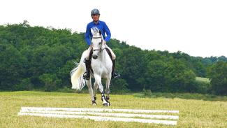 A cheval, c’est par le travail et la répétition que l’on parvient à la progression.